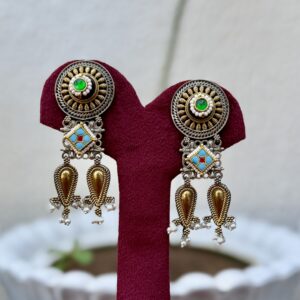 German Silver Fusion Earrings