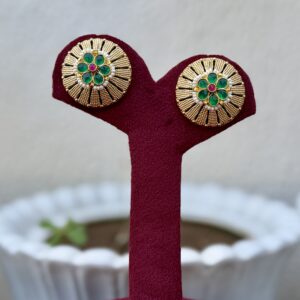 Kundan Fusion Studs