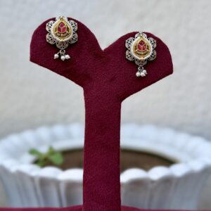 Kundan Fusion Studs