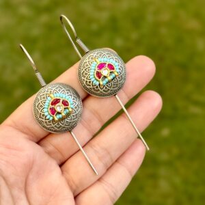 German Silver Needle Earcuffs