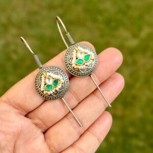 German Silver Needle Earcuffs