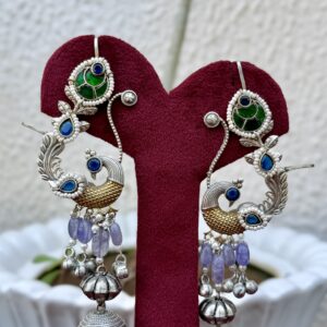German Silver Peacock Kaanphool