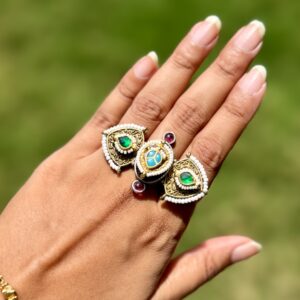 Fusion German Silver Ring