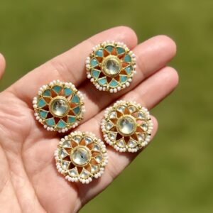Kundan Studs
