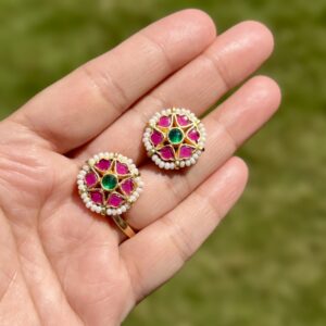 Kundan Studs