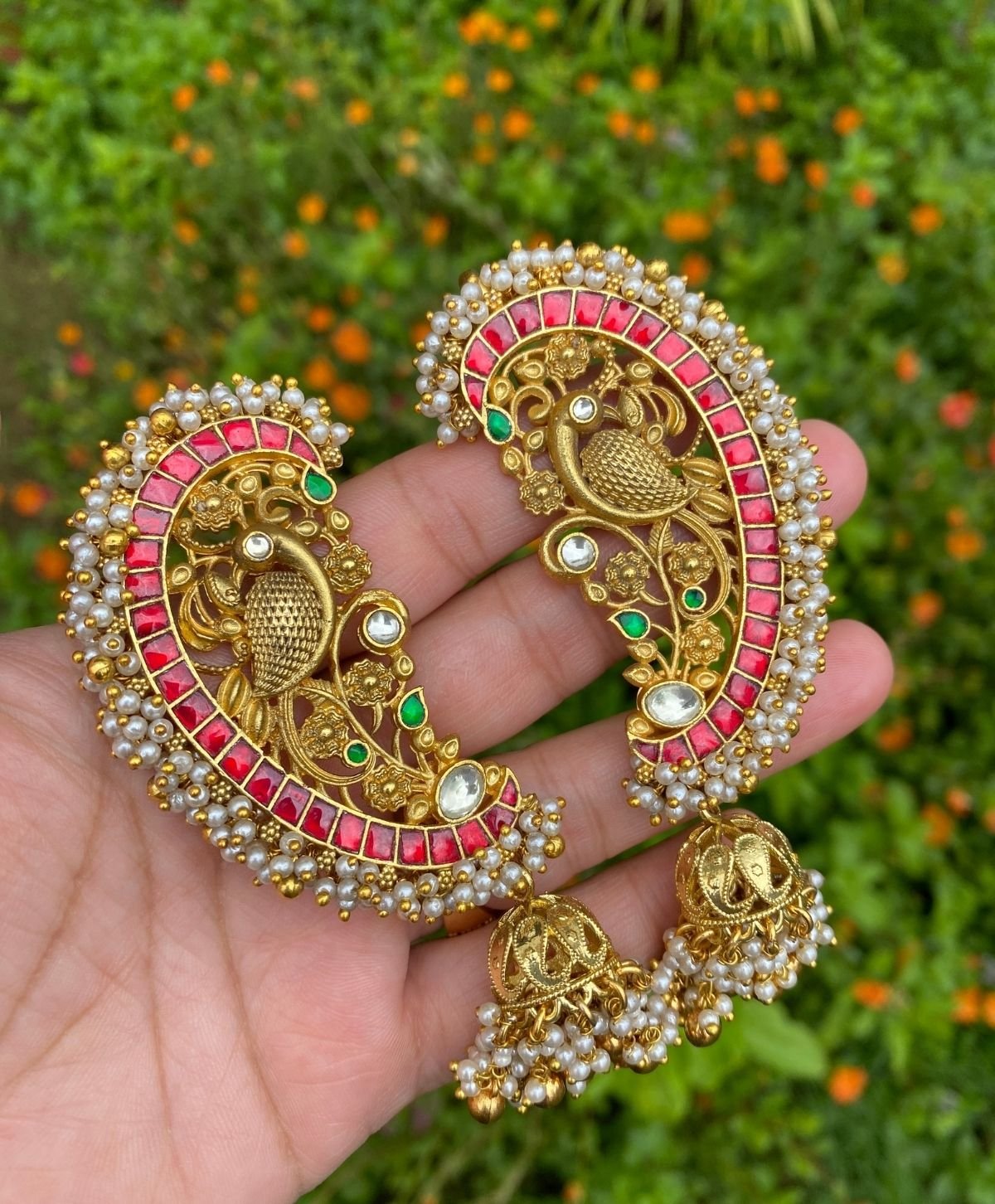Kundan Kanphool for Women