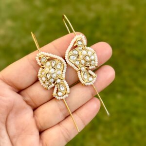 Polki Kundan Earcuffs