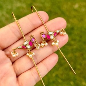 Polki Kundan Earcuffs - AKE029