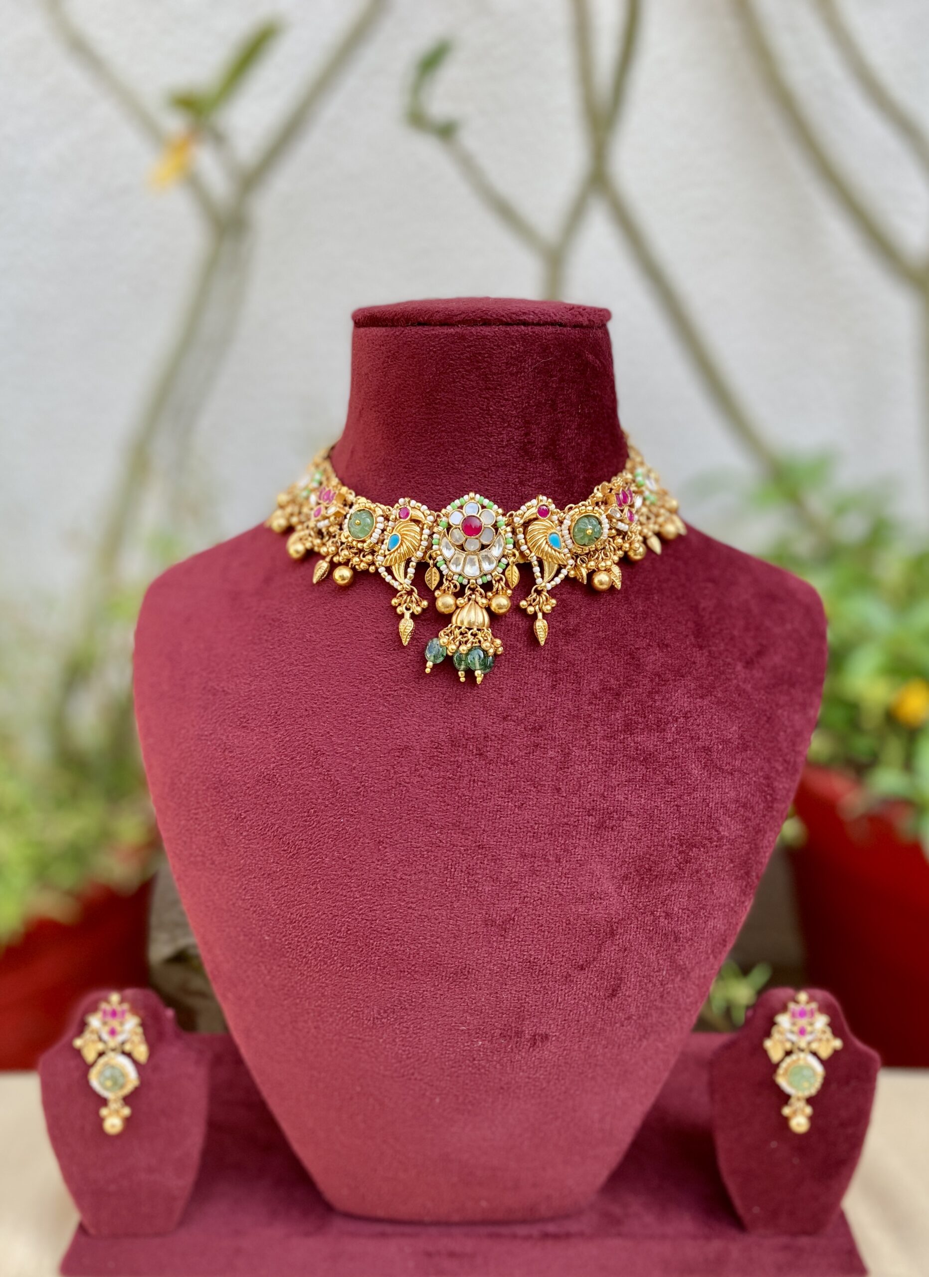 Rani Jadau Kundan Choker