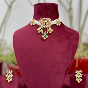 Golden Elephant Choker