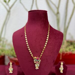 Mini Haathi Long Necklace