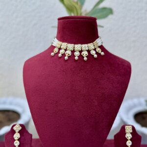 Pachi Kundan Necklace