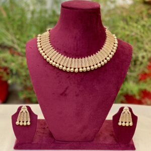 Golden Patta Necklace