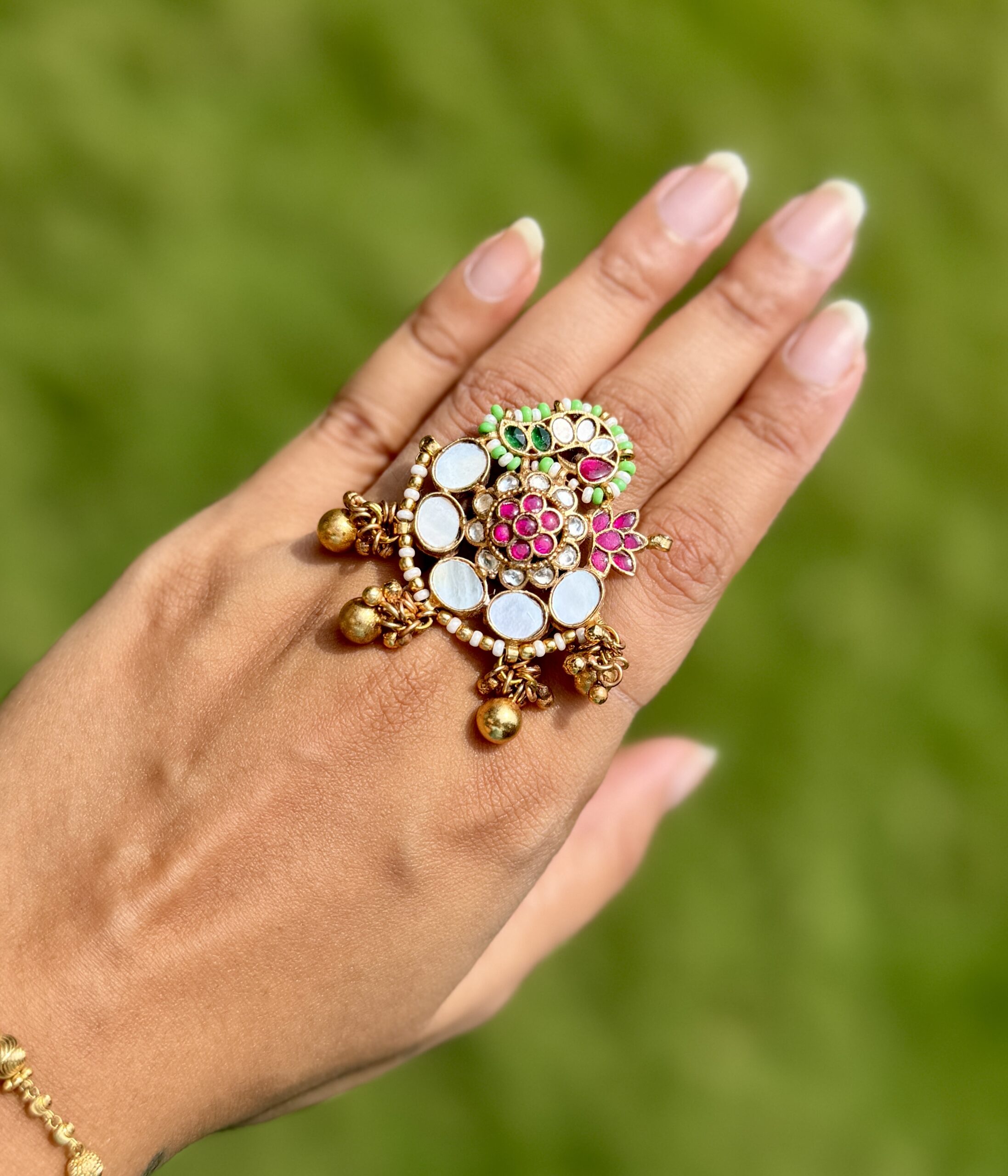 Mother Of Pearl Ring