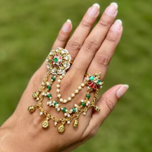 Pachi Kundan Ring