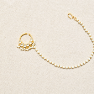 Kundan nose ring