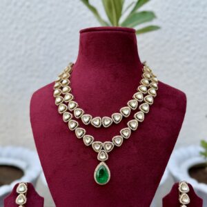 Moissanite Double Layered Necklace