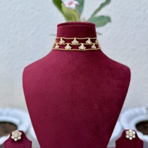 Lotus Polki Choker
