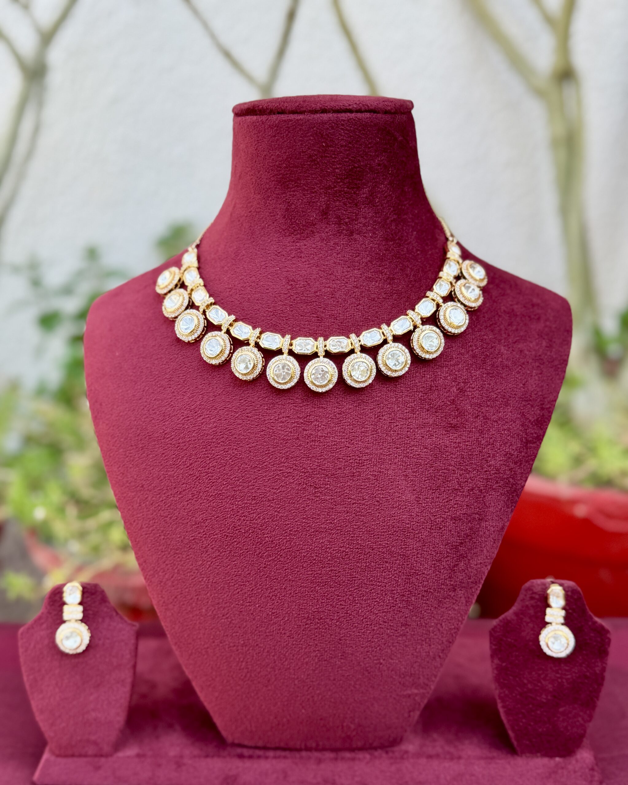 Polki Kundan Necklace