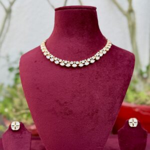 Delicate Polki Kundan Necklace