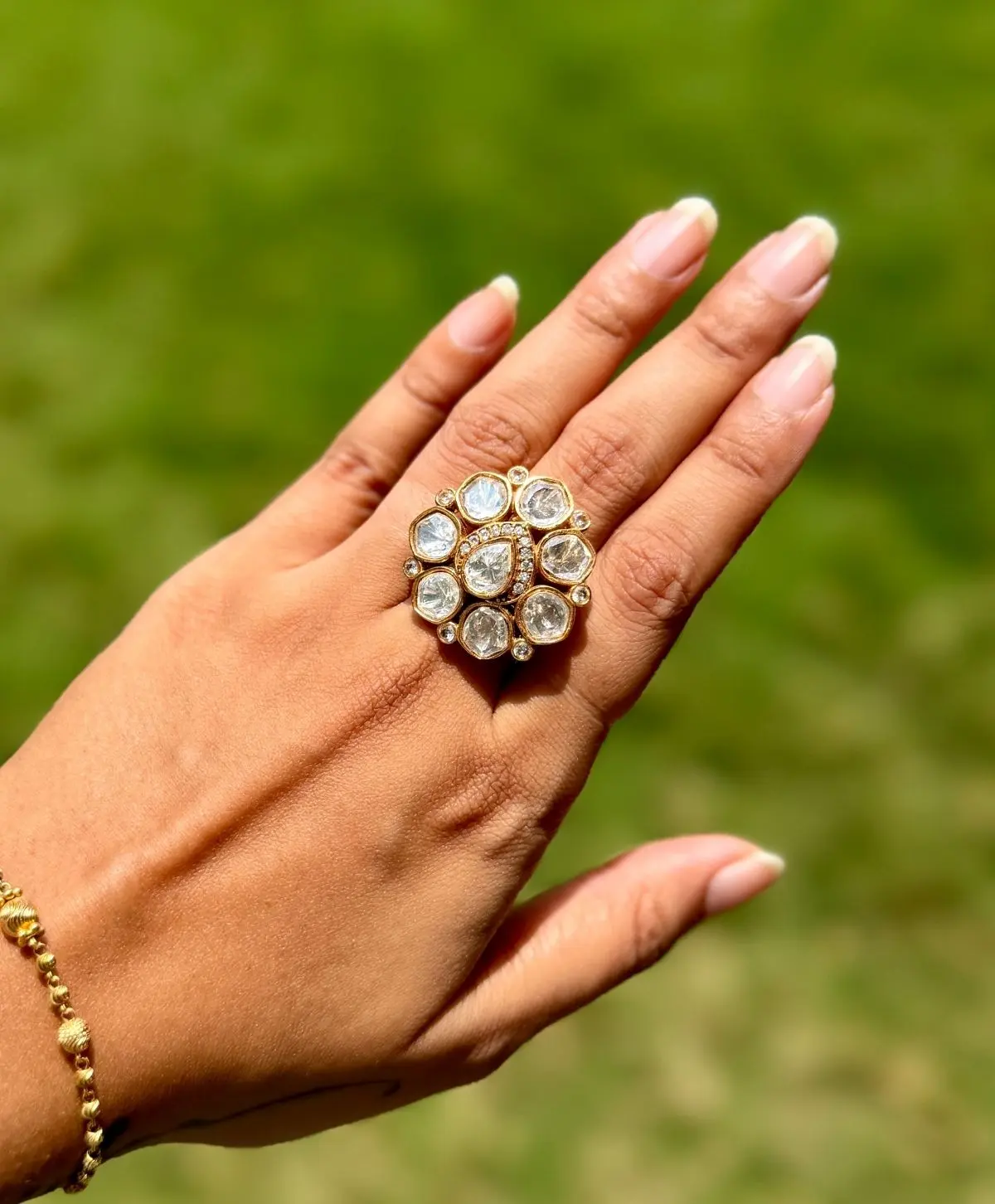 Polki Ring for Women