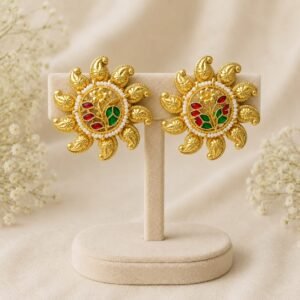 German Silver Fusion Studs - AGE057