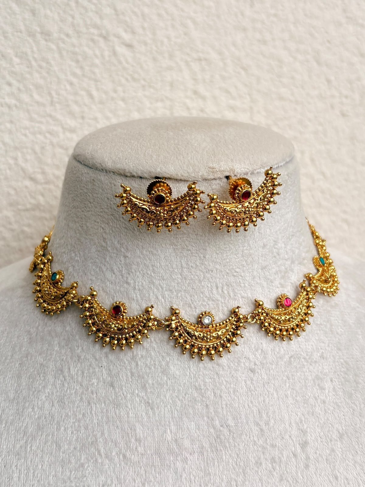 Antique Chand Necklace - AKN053