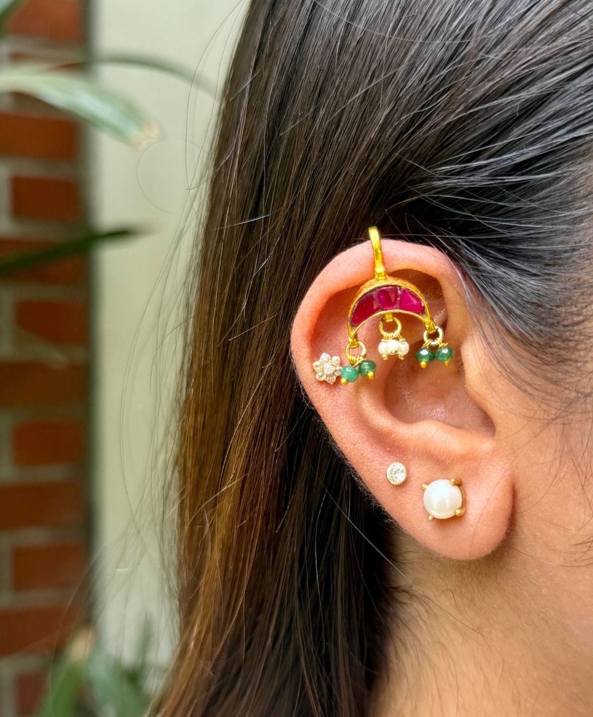 Mini Chand Kundan Bugadi for Women