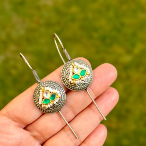German Silver Needle Earcuffs for Women