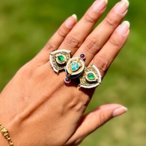 Fusion German Silver Ring - AGR006