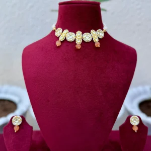 Phool Kundan Choker for Women