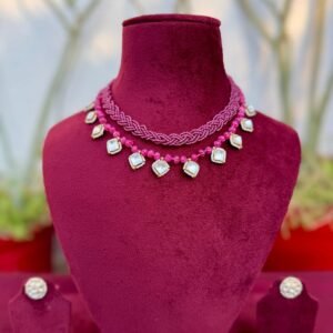 Ruby Kundan Haar - AKN007