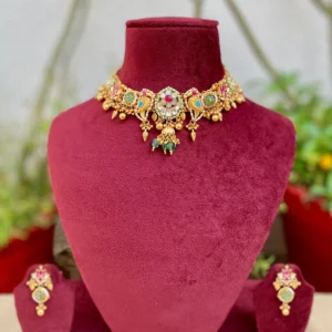 Rani Jadau Kundan Choker for Women
