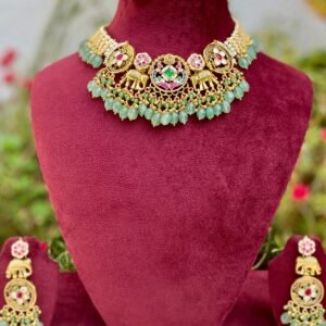 Padmini Kundan Necklace - AKN017