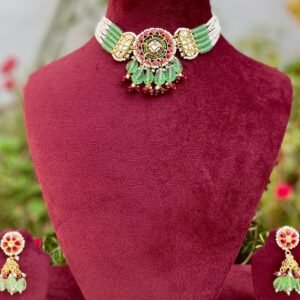 Pachi Kundan Choker - AKN019