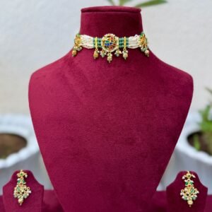 Peacock Choker Set - AKN046