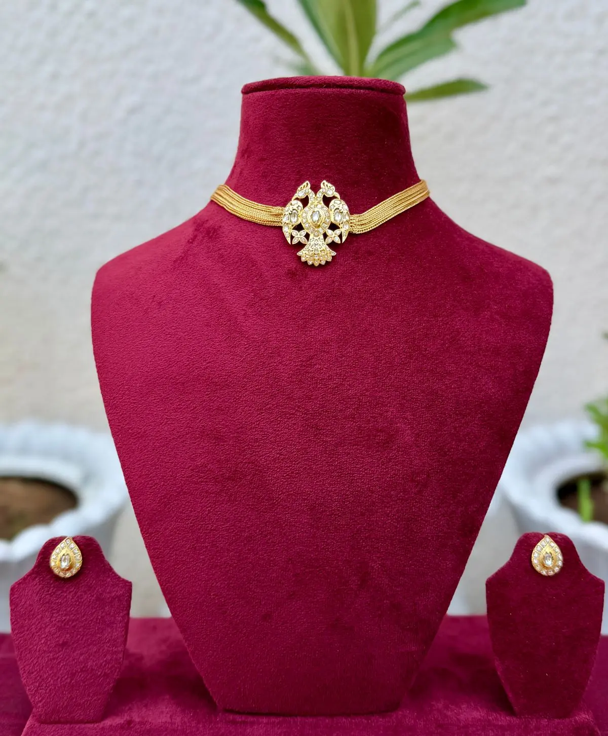 Kundan Morbagh Jadau Choker for Women