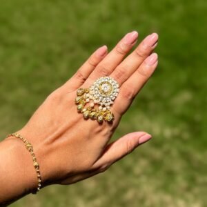 Pachi Kundan Ring - AKR019