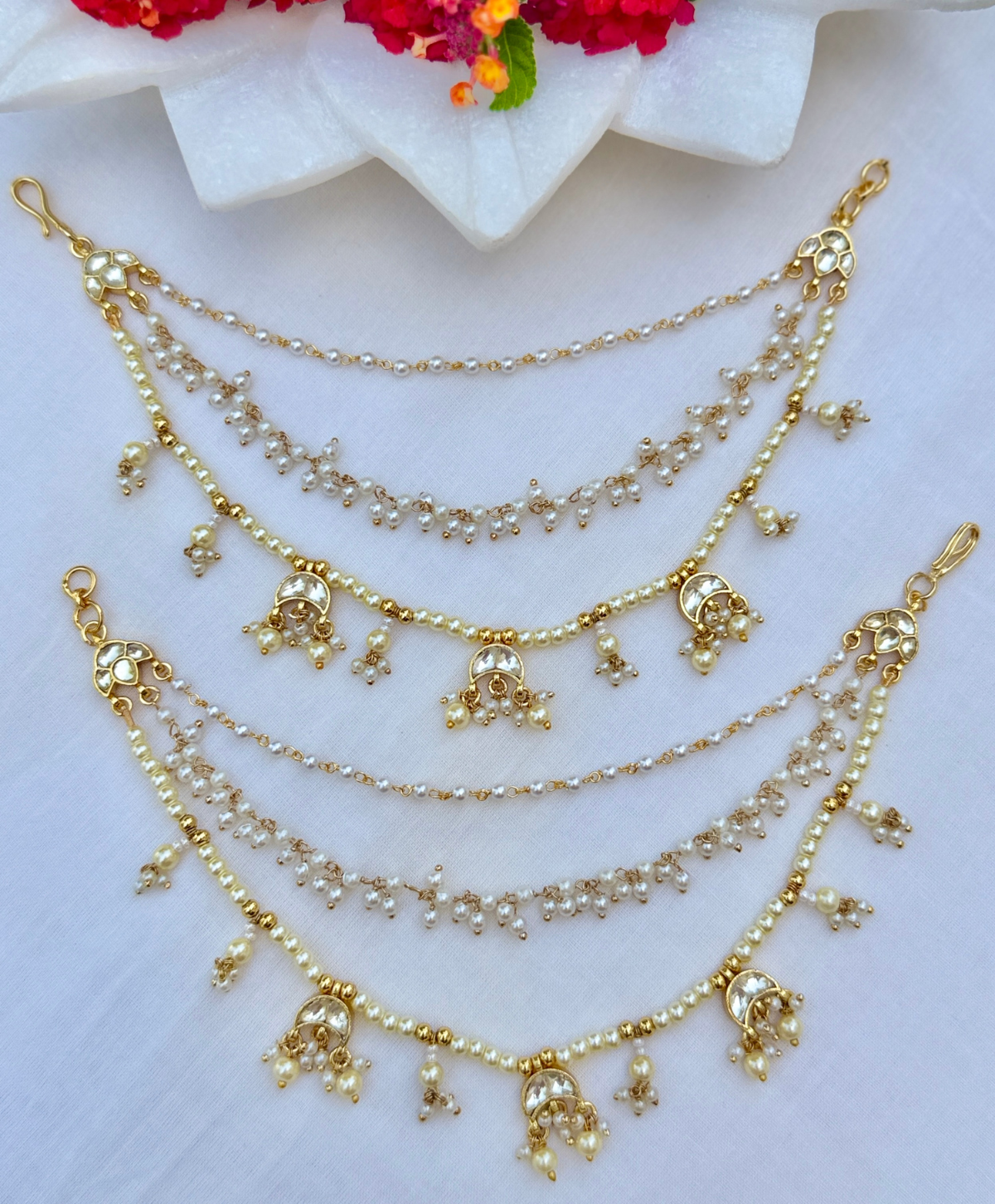 Pachi Kundan Kaanser for Women