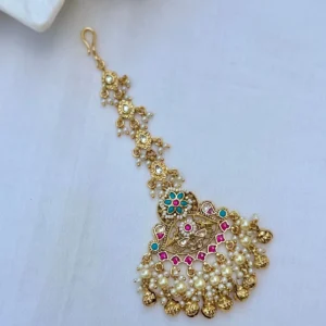 Pachi Kundan Tikka for Women