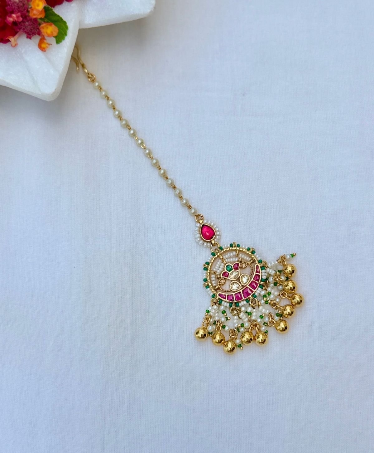 Pachi Kundan Tikka - AMT008