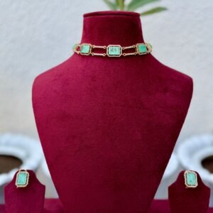Green Stone Choker - APN002