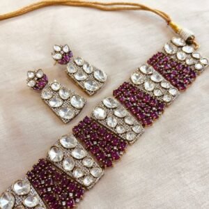 Ruby Diamond Choker - APN005