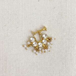Kundan Nose Ring - ANP008