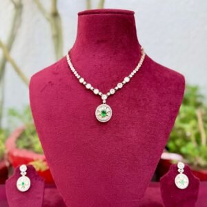 Delicate Polki Kundan Necklace - APN015