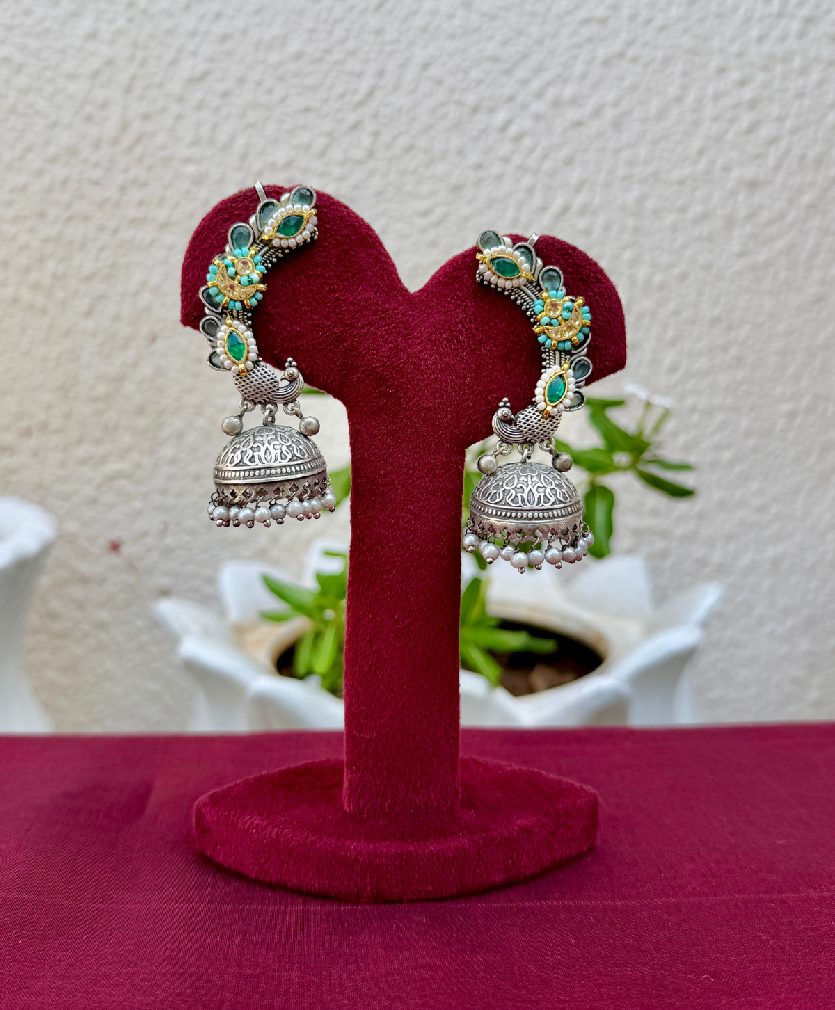 German Silver Fusion Earcuffs - AGE064