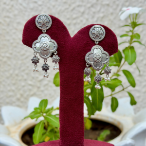 Silver Look A Like Earrings