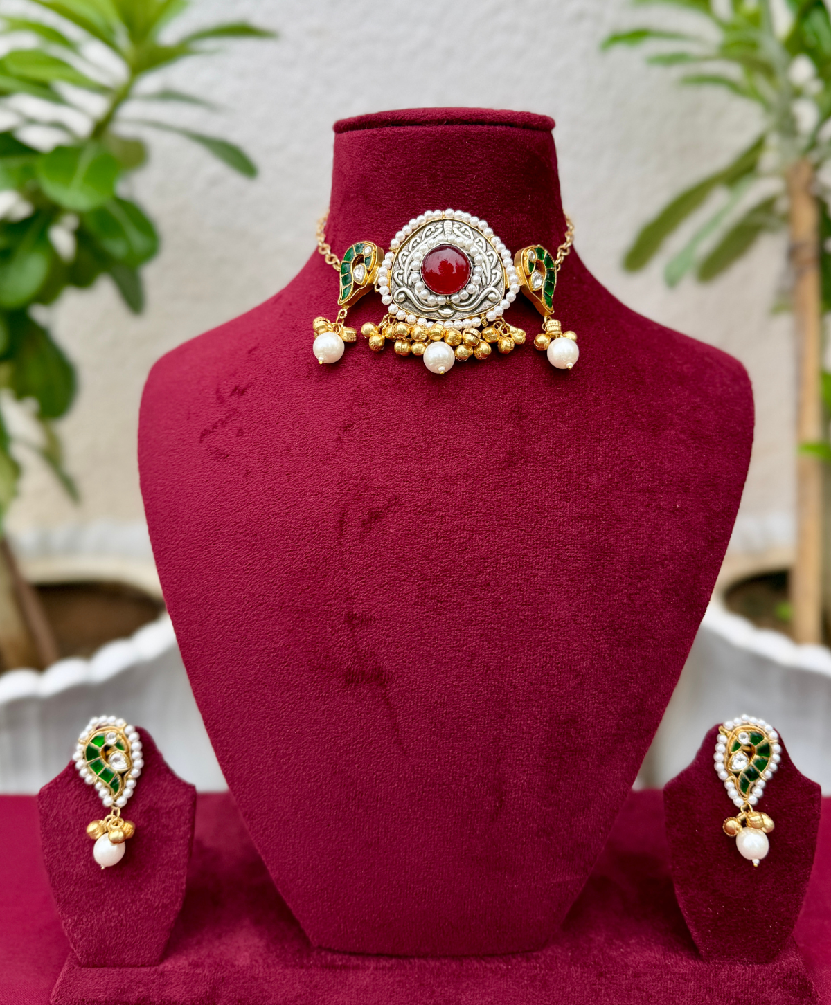 Dual tone Fusion Choker -AGN017