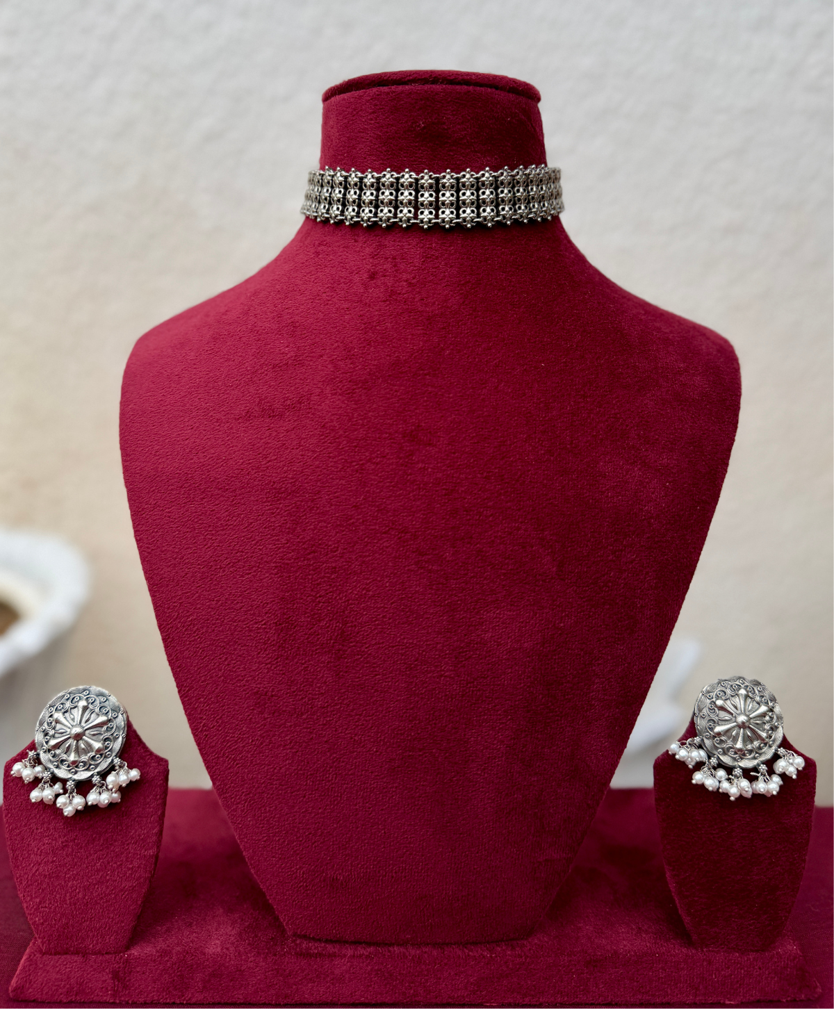 German Silver Choker for Women