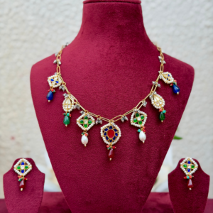 Single Layer Hanging Necklace - AGN027